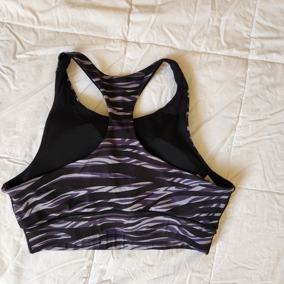 Zebra Print Sports Bra - Picture 2 of 2